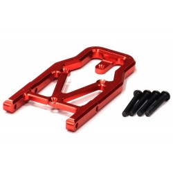 Supporto Alluminio case ricevente e ESC per axial Wraith , C24175RED