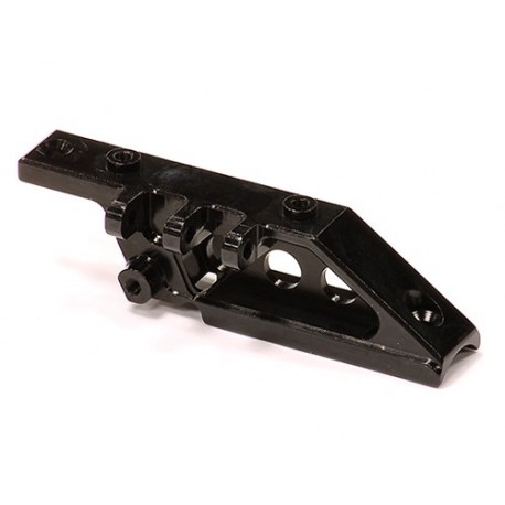 Supporto anteriore Alluminio link Superiore Ponti Trasmissione per axial Wraith , C24012BLACK