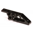 Supporto Posteriore Alluminio link Superiore Ponti Trasmissione per axial Wraith , C24013BLACK