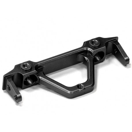 Integy, SUPPORTO Posteriore Bumper per scx-10 , C24650BLACK