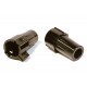 iNTEGY, Barilotti Posteriori con fissaggio al ponte , C26716BLACK